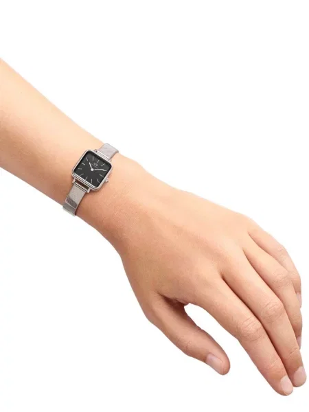Годинник Daniel Wellington Quadro Studio срібний