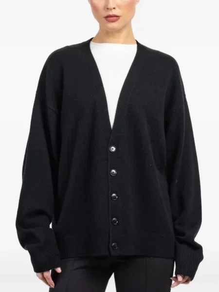 Cardigan Extreme Cashmere din cașmir negru