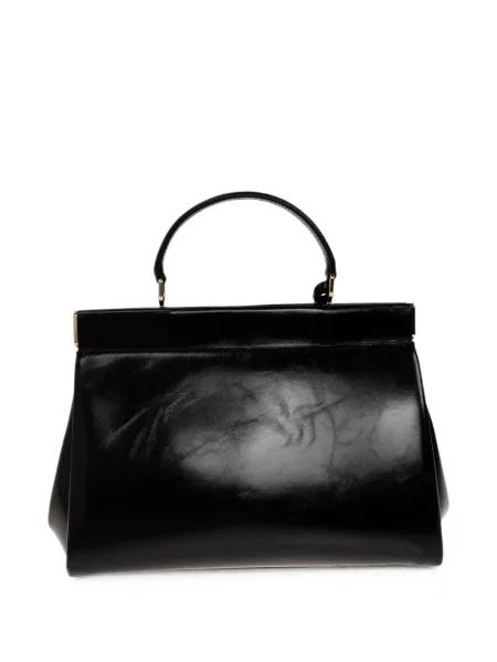 Geantă shopper Victoria Beckham din piele negru