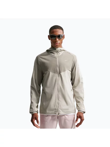 Geacă de alergare pentru bărbați Nike Stride Dri-Fit light army/spruce fog