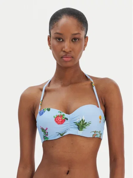 Seafolly Gornji del bikini Playa Bonita Svetlo modra