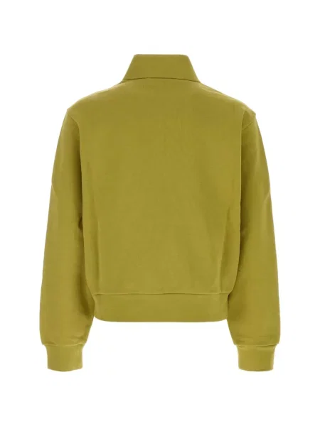 Hanorac cu fermoar Moncler cu autograf verde