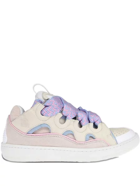 Sneakerși Lanvin cu șireturi din dantelă