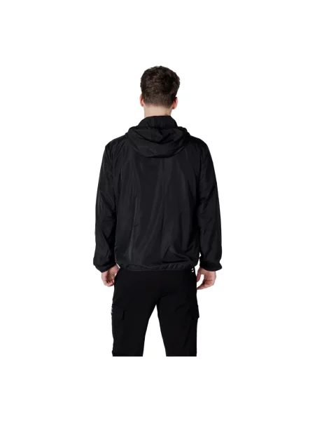 Kurtka Ea7 Emporio Armani z kapturem czarna