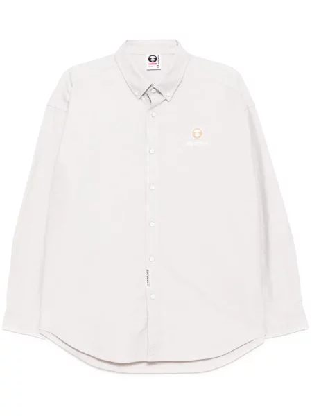 Cămașă Aape By A Bathing Ape cu mâneci lungi lungă