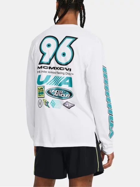 Bežecké tričko Under Armour biela