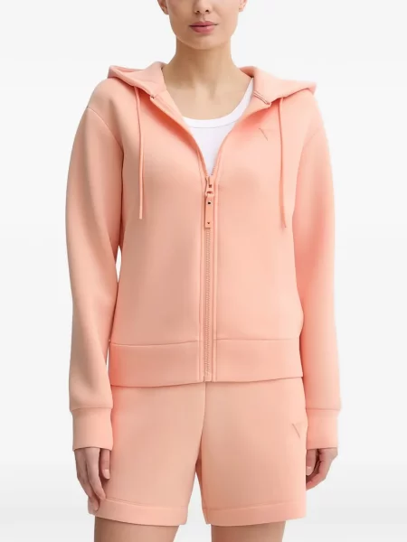 Hoodie Guess πορτοκαλί