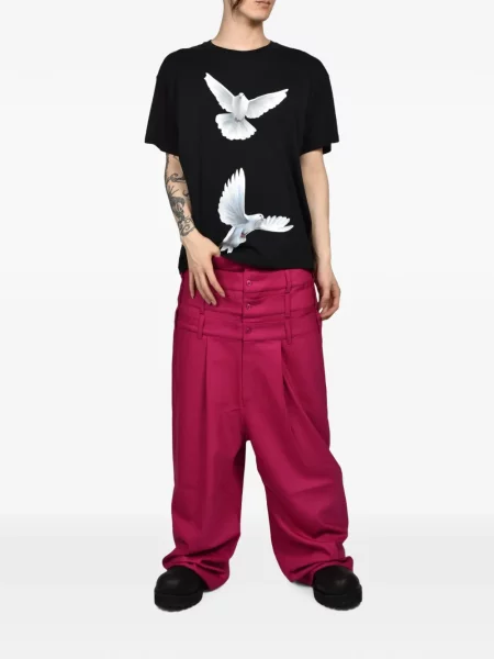 Pantaloni 3.paradis roz
