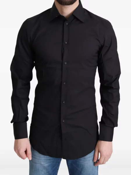 Lung cămașă Dolce & Gabbana negru