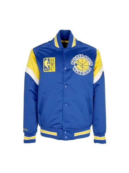Kurtka Mitchell & Ness niebieska