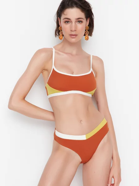 Costum de baie Trendyol alb