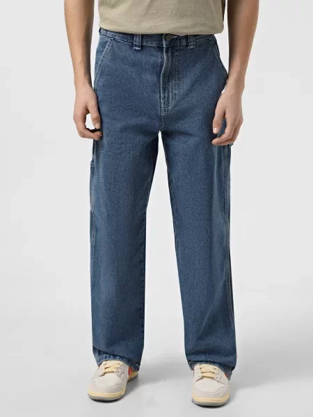 Широкі джинси Dickies Stevensville Carpenter Denim синій