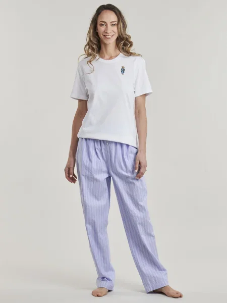 Pijamale Polo Ralph Lauren alb