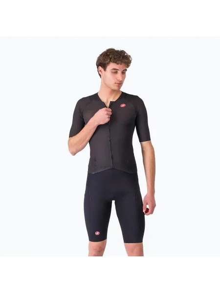 Costum de cislism pentru bărbați Castelli Free Sanremo 3 black negru