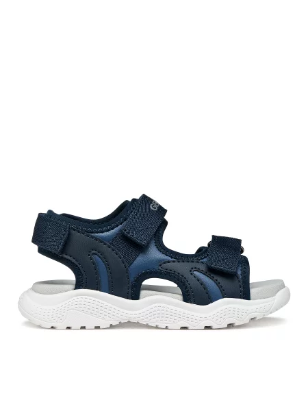 Sandále Geox J Sandal Splush Boy S Tmavomodrá