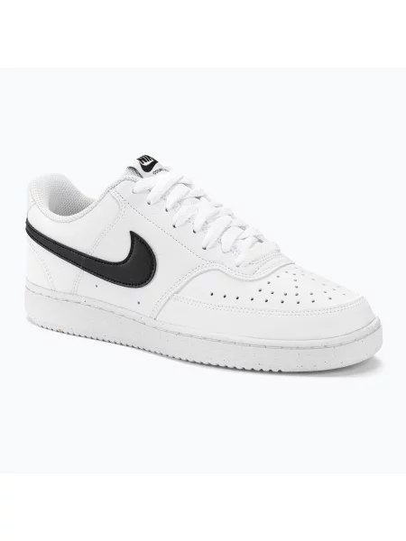 Buty Nike Court Vision Low Next Nature white/black/white białe