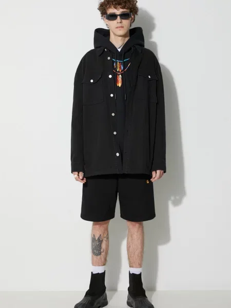 Πουλόβερ Marcelo Burlon με φτερά μαύρο
