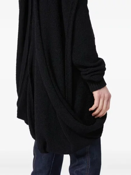 Top Max Mara tricotate drapat negru