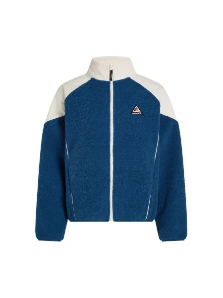 O'NEILL Jachetă fleece albastru / portocaliu / negru alb