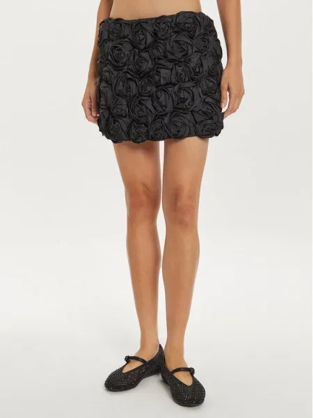 Herskind Mini sukňa Debby Regular Fit čierna