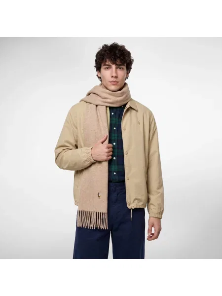 Šatka Polo Ralph Lauren hnedá