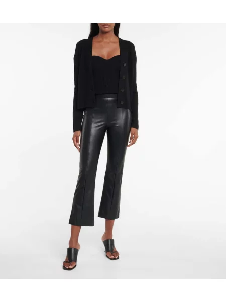 Pantaloni Wolford din piele negru