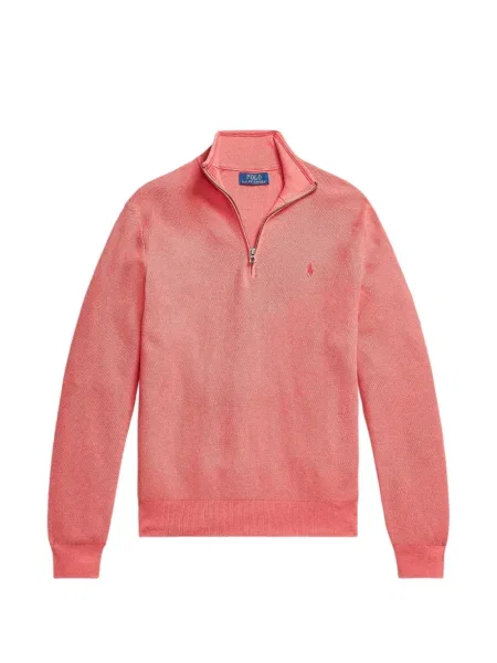 Tricou polo Polo Ralph Lauren cu model floral cu imagine din fleece albastru