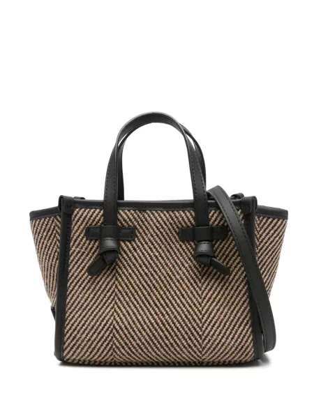 Geantă shopper Gianni Chiarini din piele negru