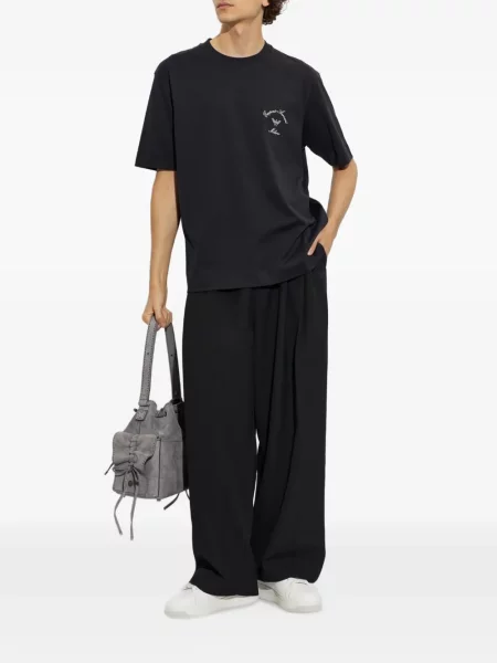 Μπλούζα Emporio Armani με κέντημα μαύρο