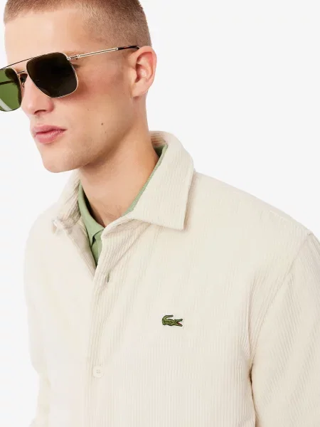 Рубашка Lacoste бежевая