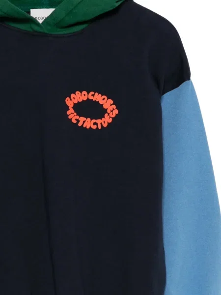 Bluza z kapturem dziecięca Bobo Choses niebieska