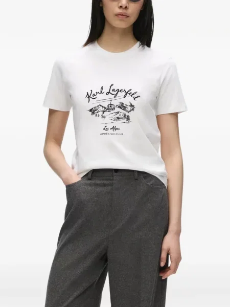 Tricou Karl Lagerfeld alb