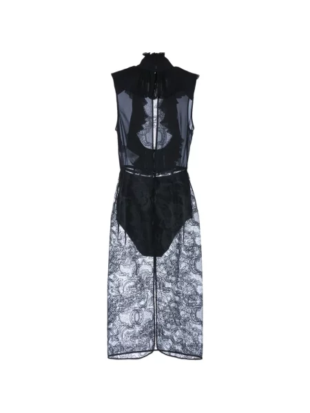 Rochie Elisabetta Franchi din dantelă negru