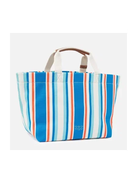Geantă shopper Pinko albastru