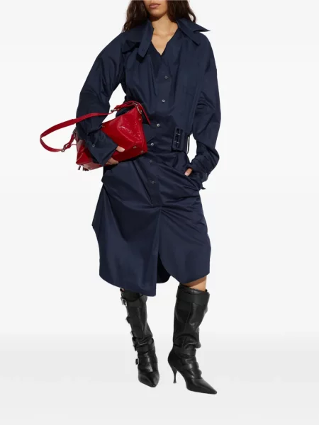 Препасан тренчкот Vivienne Westwood синьо