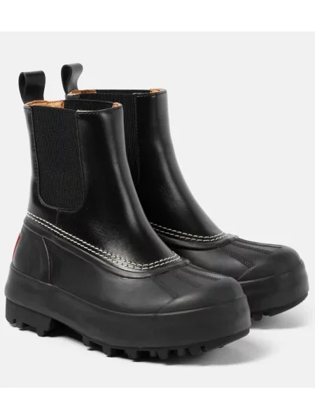 Botine chelsea Proenza Schouler din piele negru