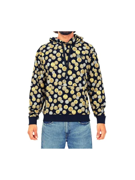 Bluza z kapturem Moschino z kapturem z nadrukiem