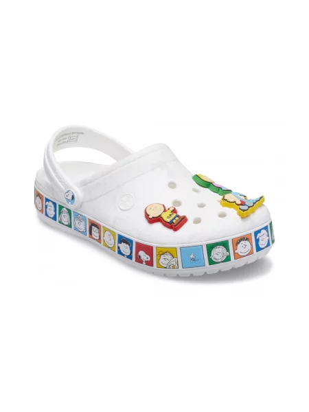 Klapki Crocs białe