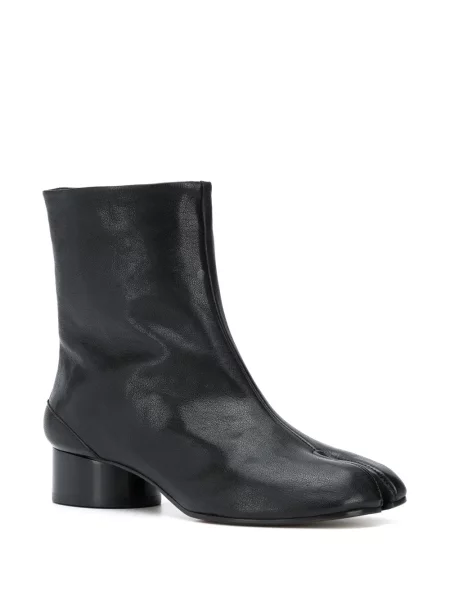 Cizme scurte Maison Margiela din piele negru