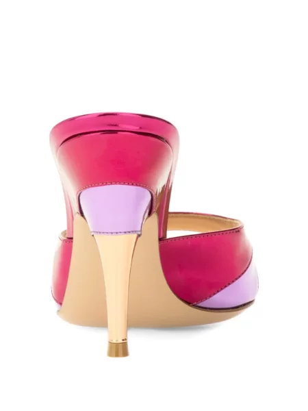 Papuci tip mules Gianvito Rossi roz