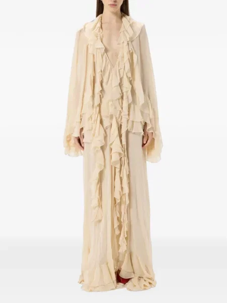 Fodros maxi ruha Blumarine