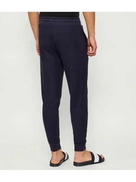 BOSS Pantaloni trening Structure Bleumarin negru