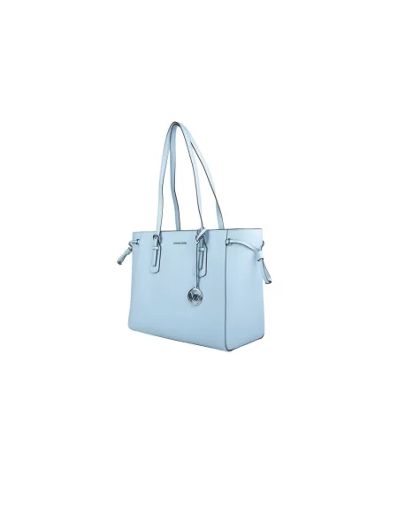 Shopperka Michael Kors skórzana niebieska