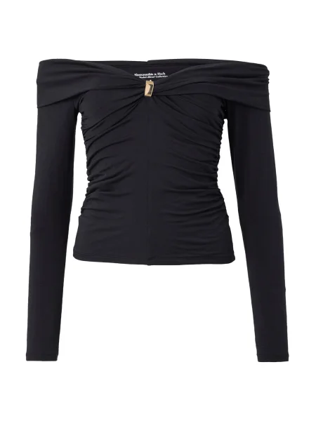 Abercrombie & Fitch Tricou negru