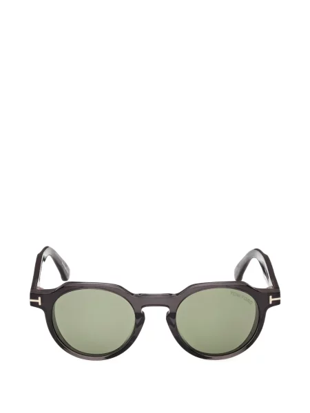 Ochelari de soare Tom Ford Eyewear cu imprimeu geometric maro