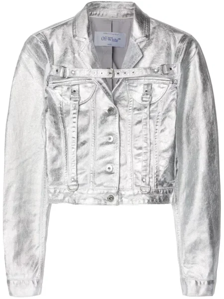 Geacă Off-white alb