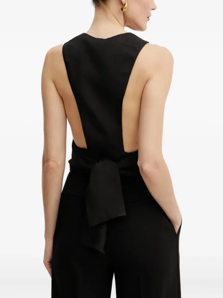 Vestă Elisabetta Franchi negru