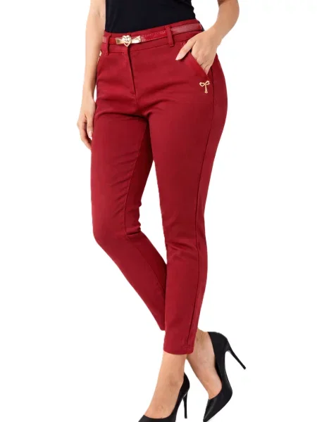 Pantaloni chino M.sara negru