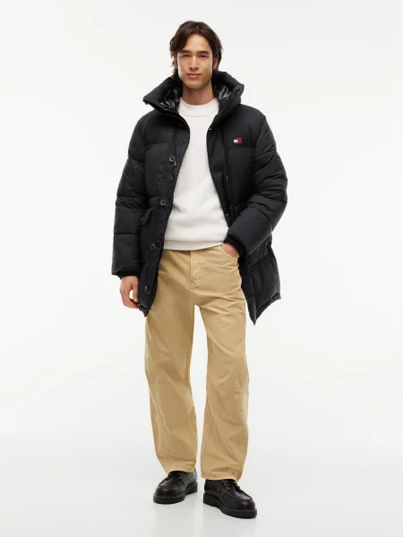Geacă de blugi Tommy Jeans negru