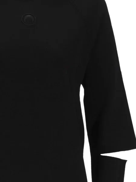 Pulover Marine Serre cu decolteu rotund negru